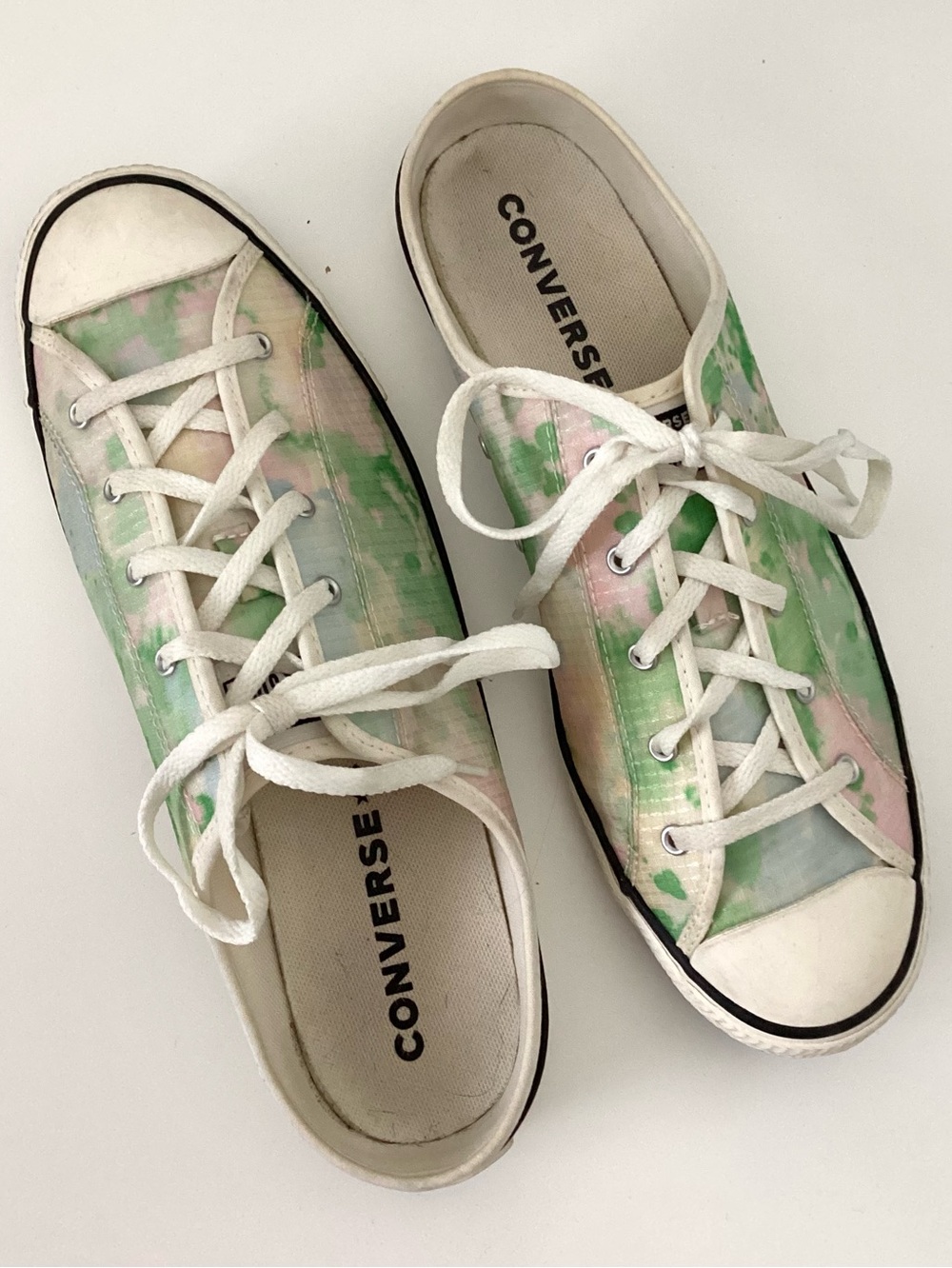\Converse All-Star\ Dainty Mule Sneaker in Washed Florals